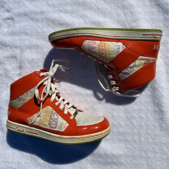 Coach Norra Orange Shoes - Picture 1 of 6